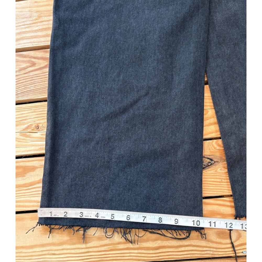 Minga Women’s Heart pattern Wide Leg Jeans Size 2 Black T6 - Picture 8 of 8
